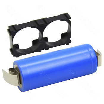 Аккумулятор LiFePO4 26650 3,2v 4000mAh под пайку с холдером